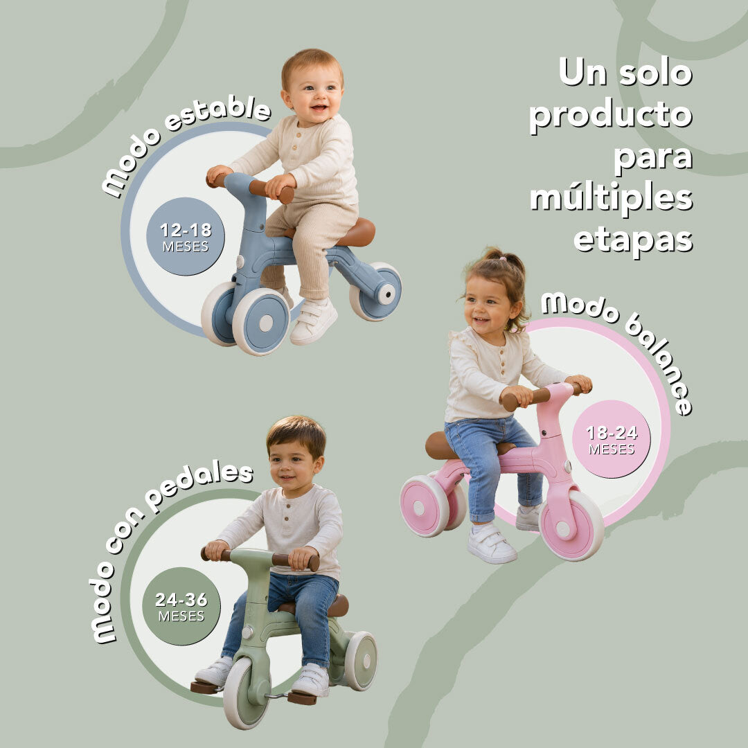 Triciclo evolutivo 3 en 1 - Muvter Mini