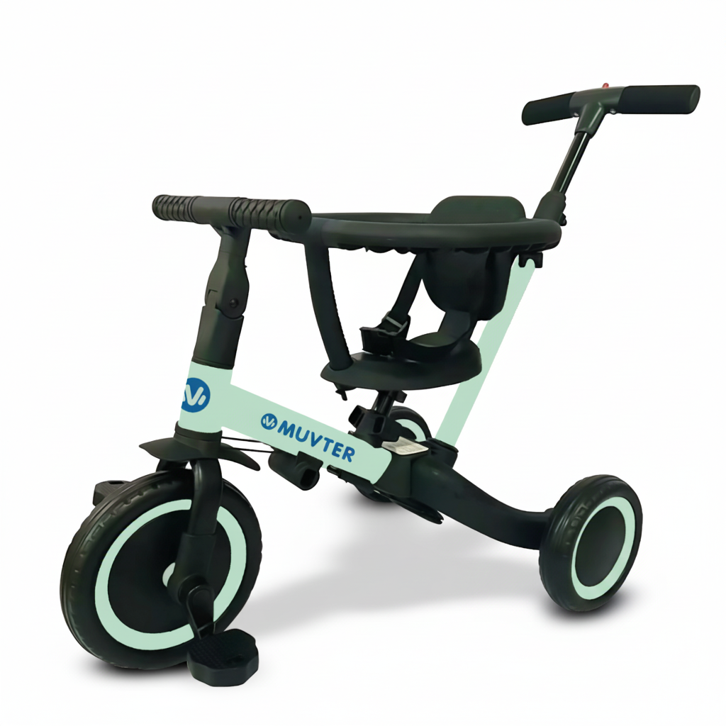 Triciclo multifuncional 5 en 1 Muvter Ride Pro