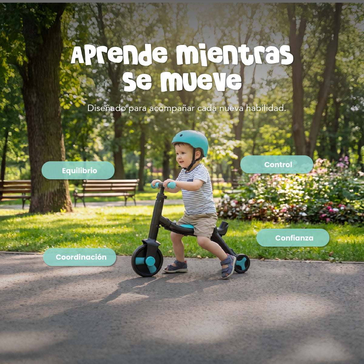 Preventa Triciclo evolutivo 5 en 1 - Muvter Grow
