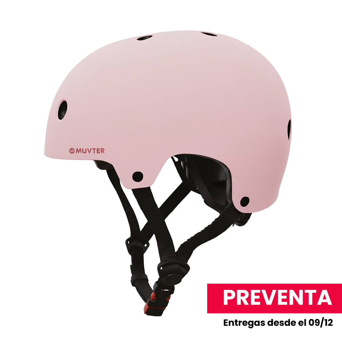 Preventa Casco Muvter Safe Pink