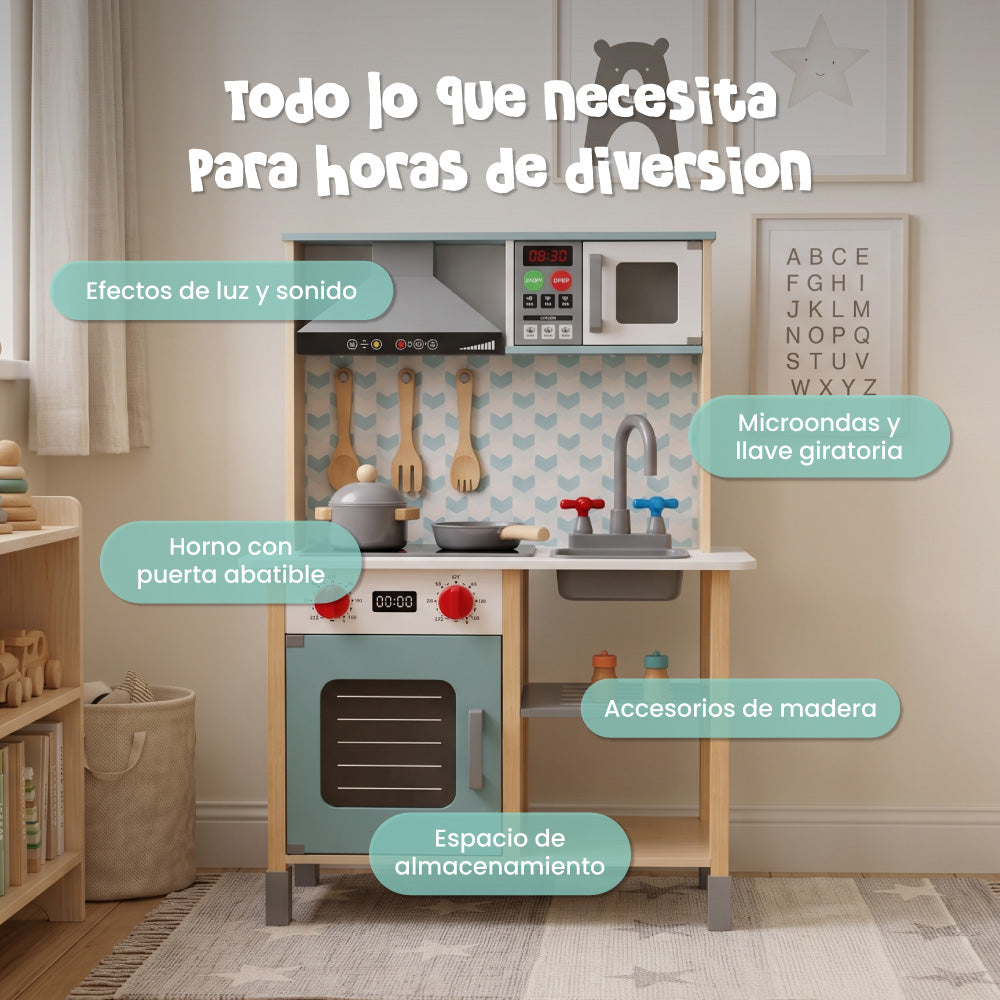 Cocina de Madera para Niños Muvter Dream Kitchen