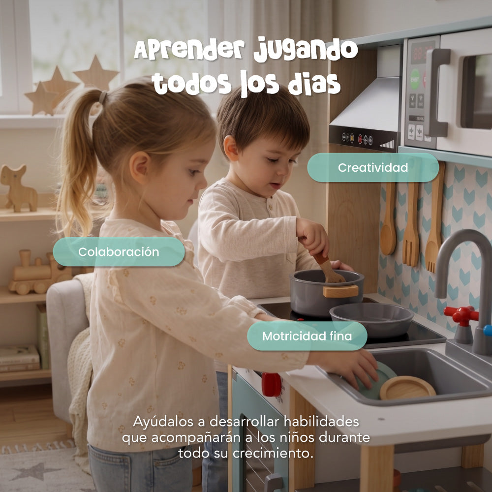 Cocina de Madera para Niños Muvter Dream Kitchen