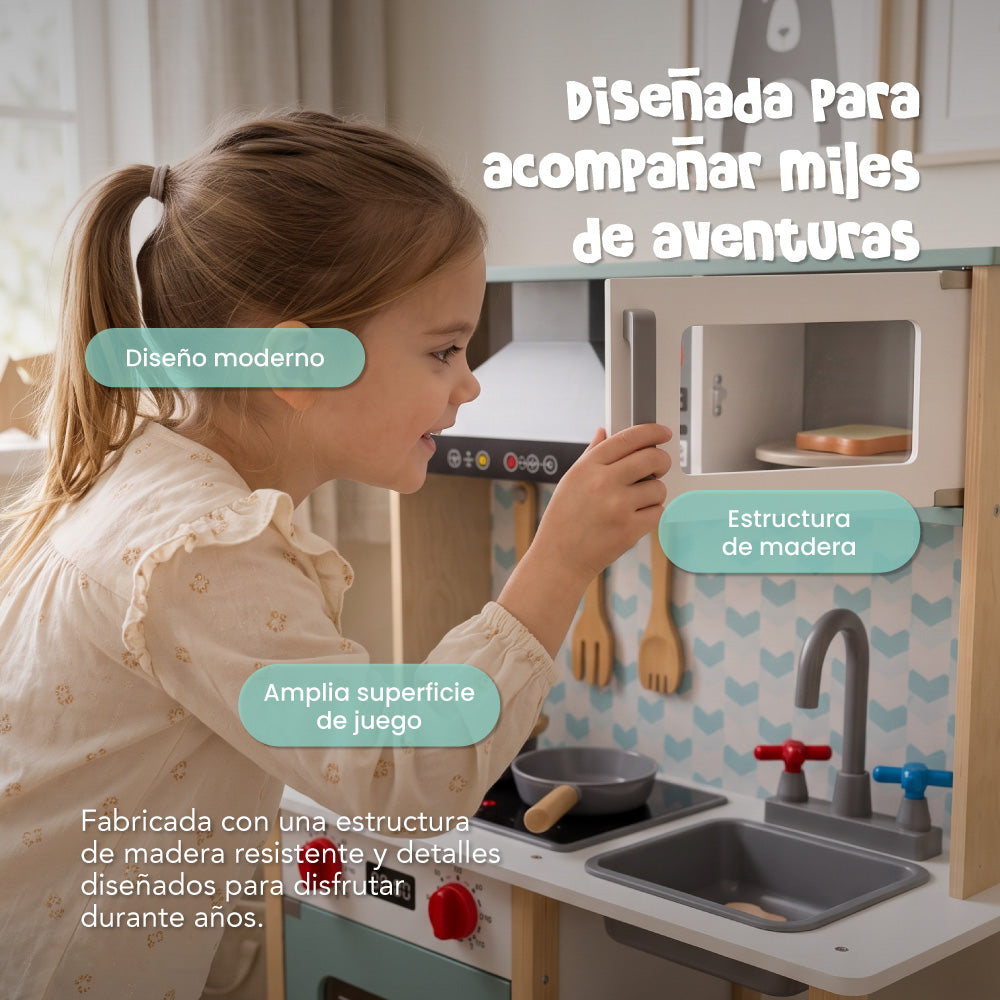 Cocina de Madera para Niños Muvter Dream Kitchen