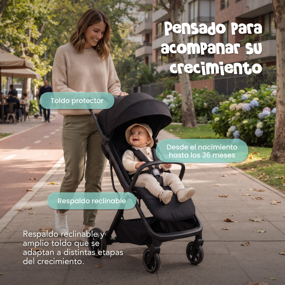 Preventa Coche de Paseo Muvter EasyGo Plegable para Bebé 0 a 4 Años