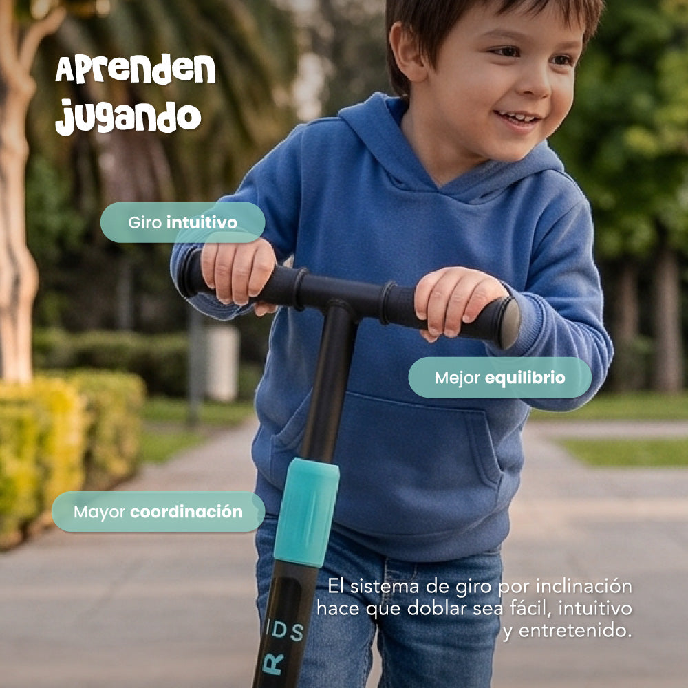 Scooter para Niños Muvter Kids con luz LED