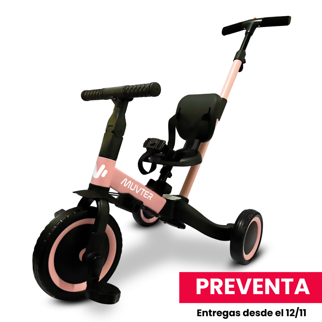 Preventa Triciclo multifuncional 5 en 1 Muvter Ride