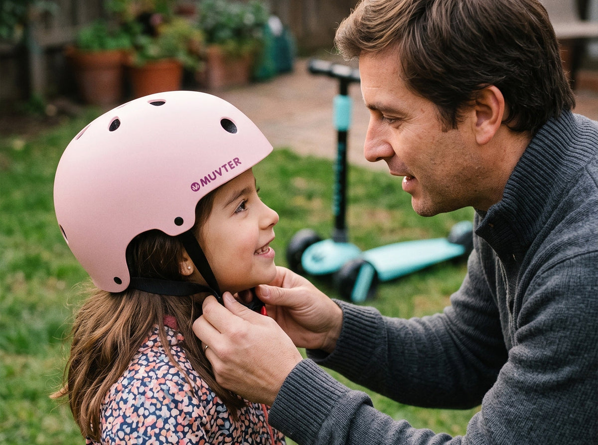 Cómo elegir el casco correcto para tu hijo: guía de talla, ajuste y seguridad
