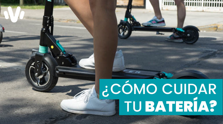 ¿Cómo cuidar correctamente la batería de tu scooter eléctrico?