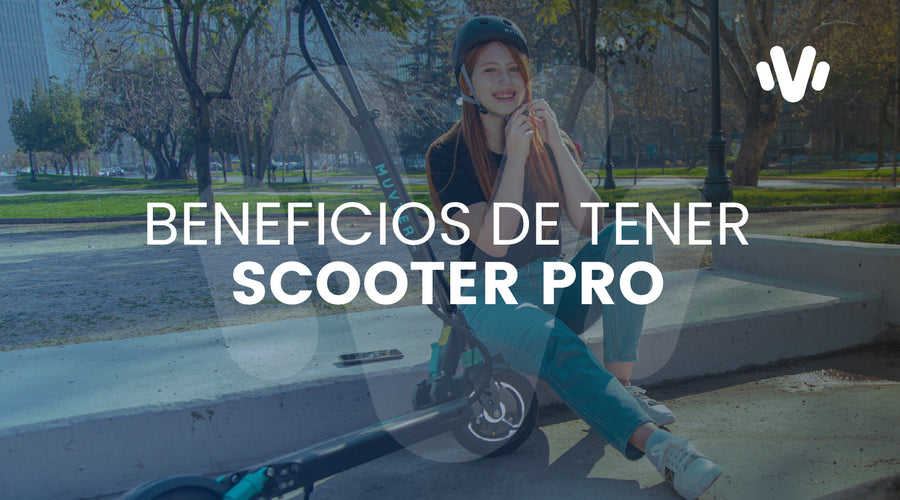 Beneficios de tener un scooter eléctrico Muvter Pro