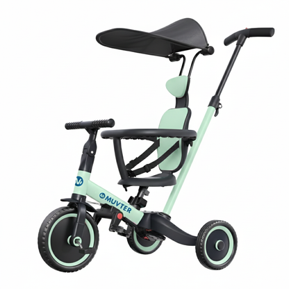 Triciclo multifuncional 5 en 1 Muvter Ride Deluxe