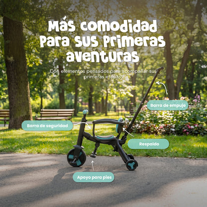 Preventa Triciclo evolutivo 5 en 1 - Muvter Grow