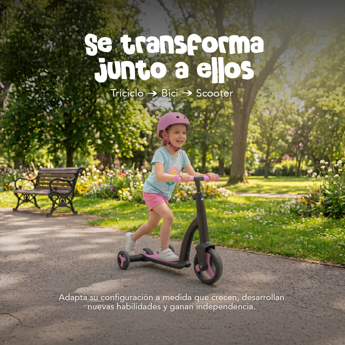 Preventa Triciclo evolutivo 5 en 1 - Muvter Grow