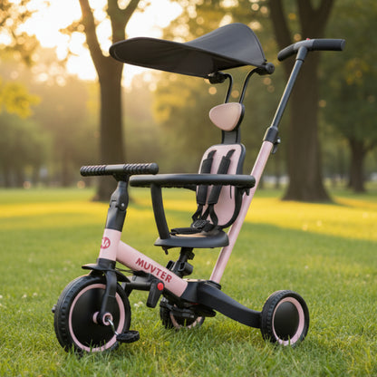 Triciclo multifuncional 6 en 1 Muvter Ride Deluxe