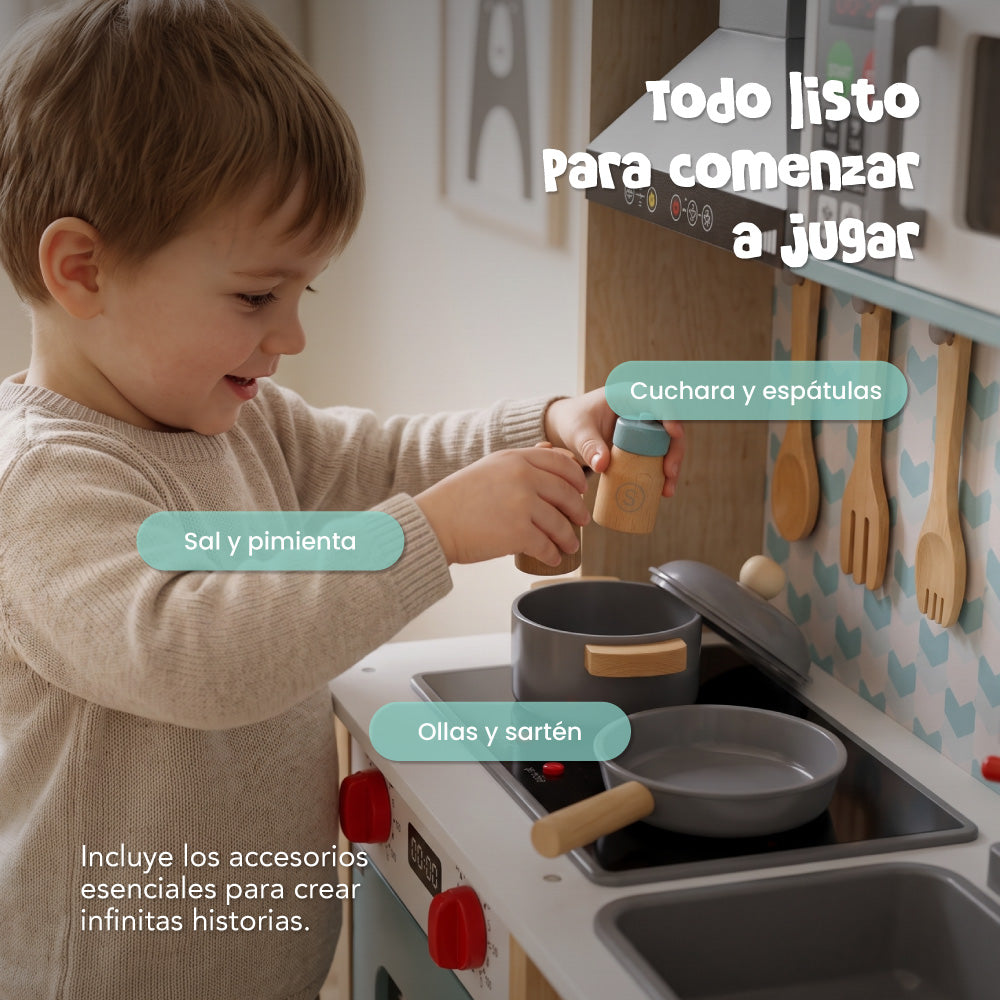 Cocina de Madera para Niños Muvter Dream Kitchen