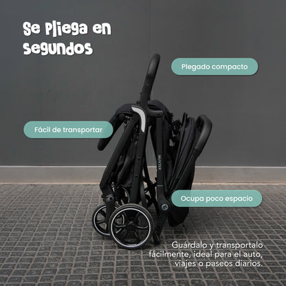 Coche de Paseo Muvter EasyGo Plegable para Bebé 0 a 4 Años