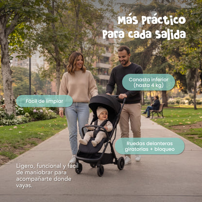 Preventa Coche de Paseo Muvter EasyGo Plegable para Bebé 0 a 4 Años