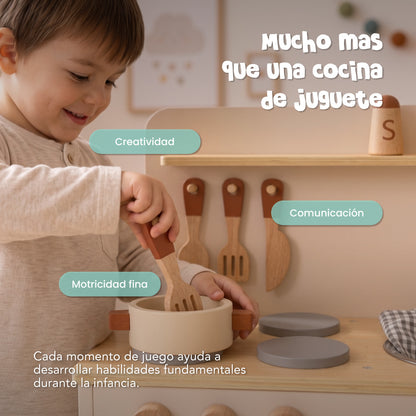 Cocina de Madera para Niños Muvter Mini Kitchen