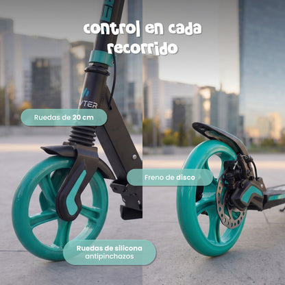 Scooter manual Muvter Teens de 6 a 12 años