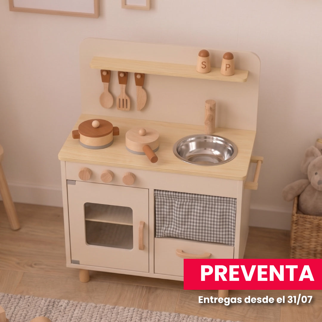 Preventa Cocina de Madera para Niños Muvter Mini Kitchen