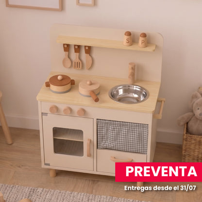 Preventa Cocina de Madera para Niños Muvter Mini Kitchen