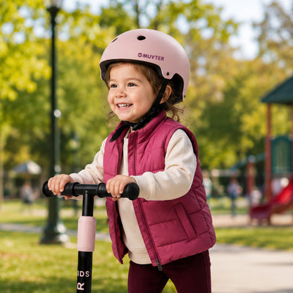 Casco Muvter Safe Pink
