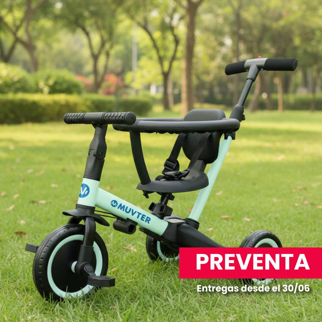 Preventa Triciclo multifuncional 5 en 1 Muvter Ride Pro