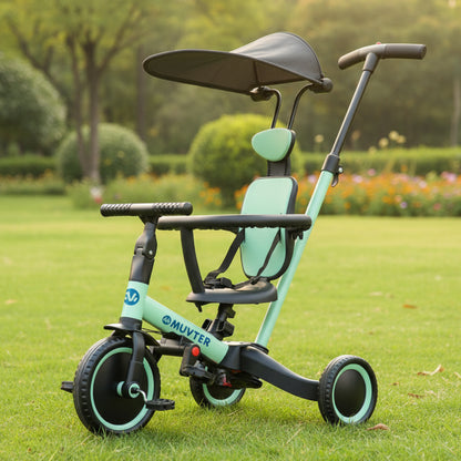 Triciclo multifuncional 5 en 1 Muvter Ride Deluxe