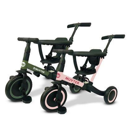 Triciclo multifuncional 5 en 1 Muvter Ride Pro