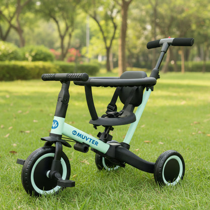 Triciclo multifuncional 5 en 1 Muvter Ride Pro