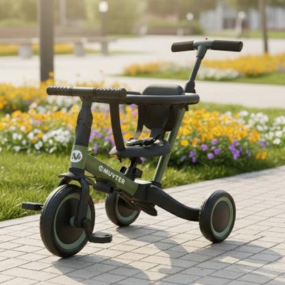 Triciclo multifuncional 5 en 1 Muvter Ride Pro