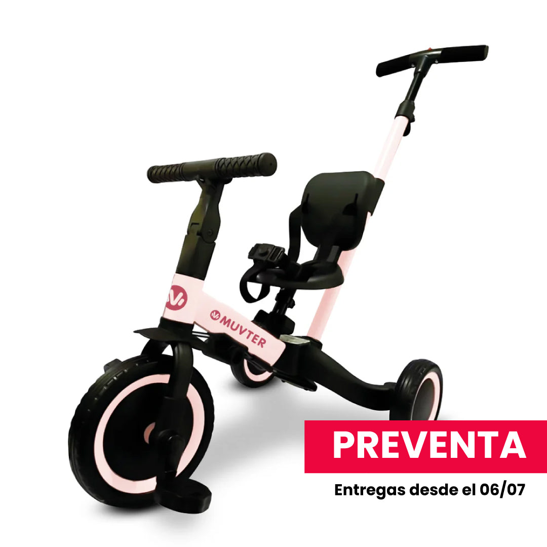 Preventa Triciclo multifuncional 5 en 1 Muvter Ride