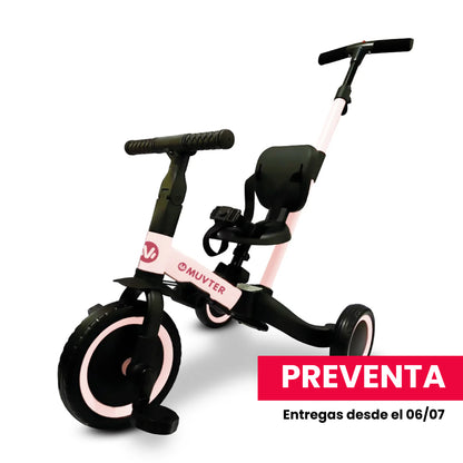 Preventa Triciclo multifuncional 5 en 1 Muvter Ride
