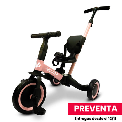 Preventa Triciclo multifuncional 5 en 1 Muvter Ride