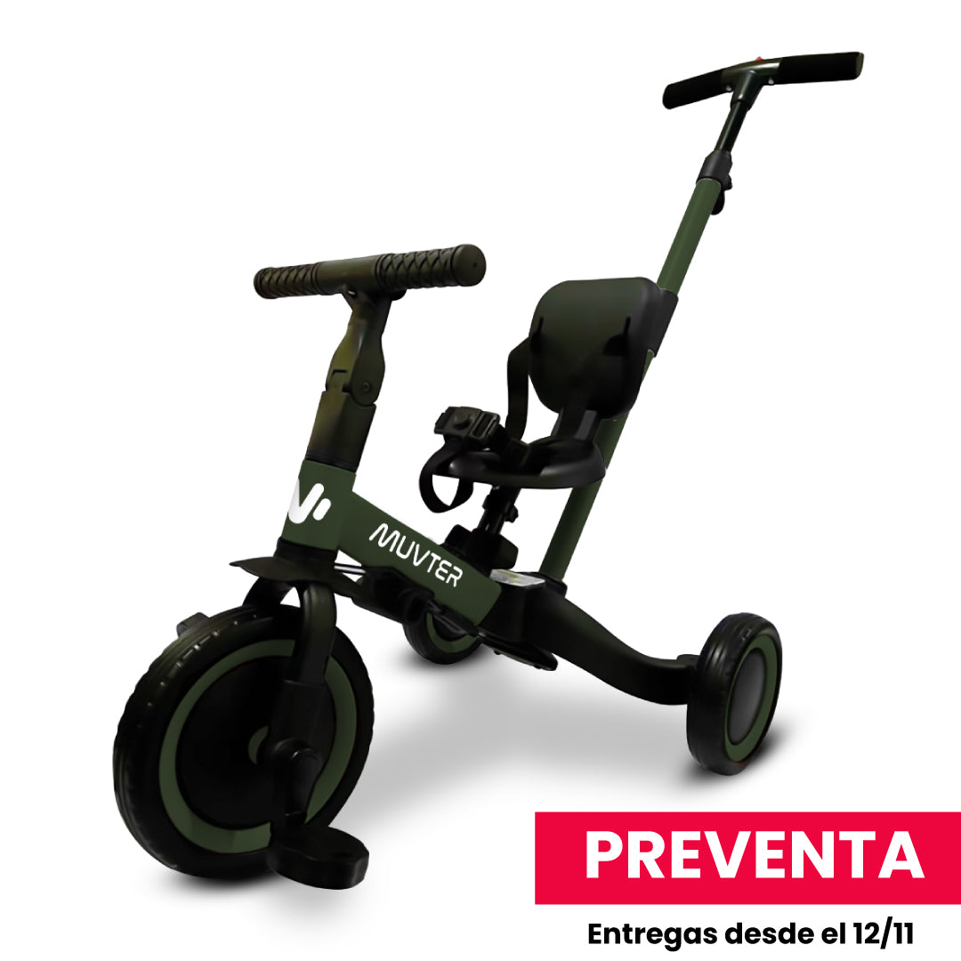 Preventa Triciclo multifuncional 5 en 1 Muvter Ride